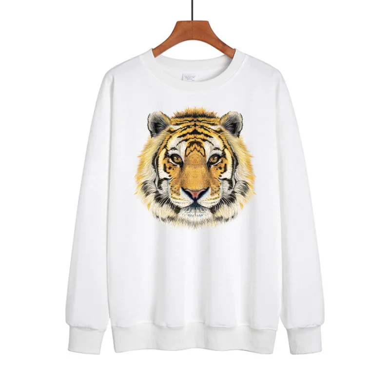 Классическое животное голова тигра сделай сам теплопередача для детей футболка