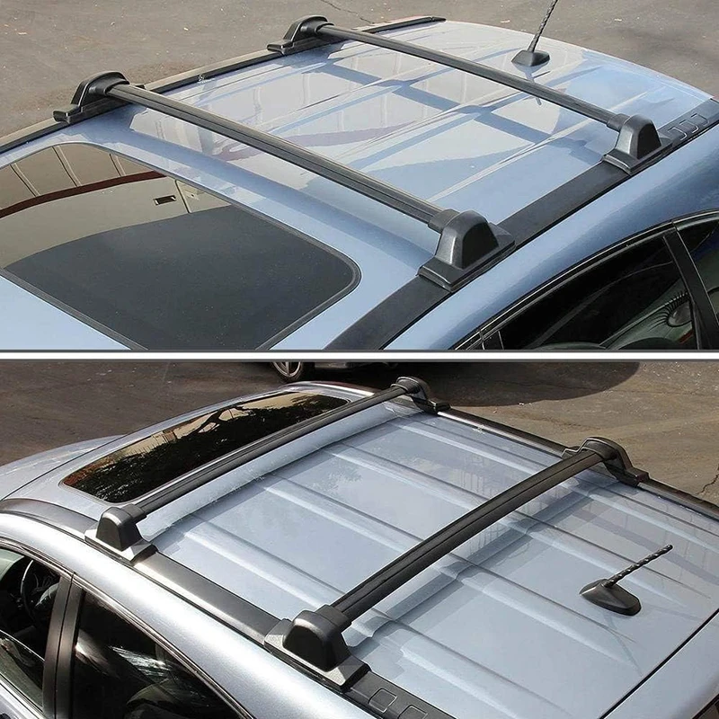 Фото Багажник на крышу автомобиля в стиле OEM для Honda CRV CR-V 2007-2011, поперечины для перевозки багажа, аксессуары для рейлингов №4