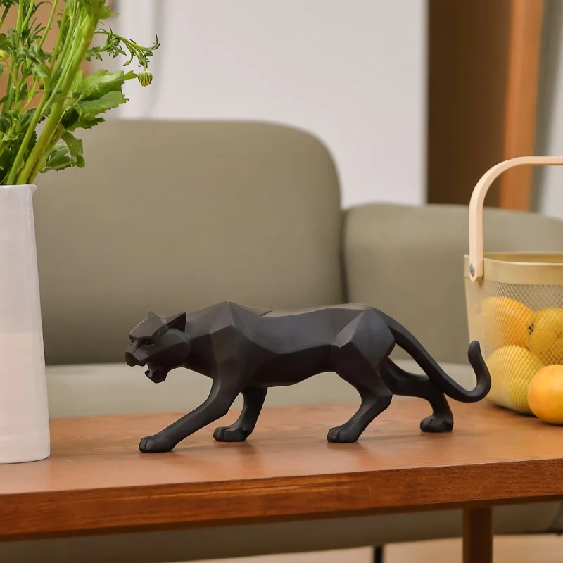 

New Nordic Leopard ornaments home porch TV cabinet office decorations