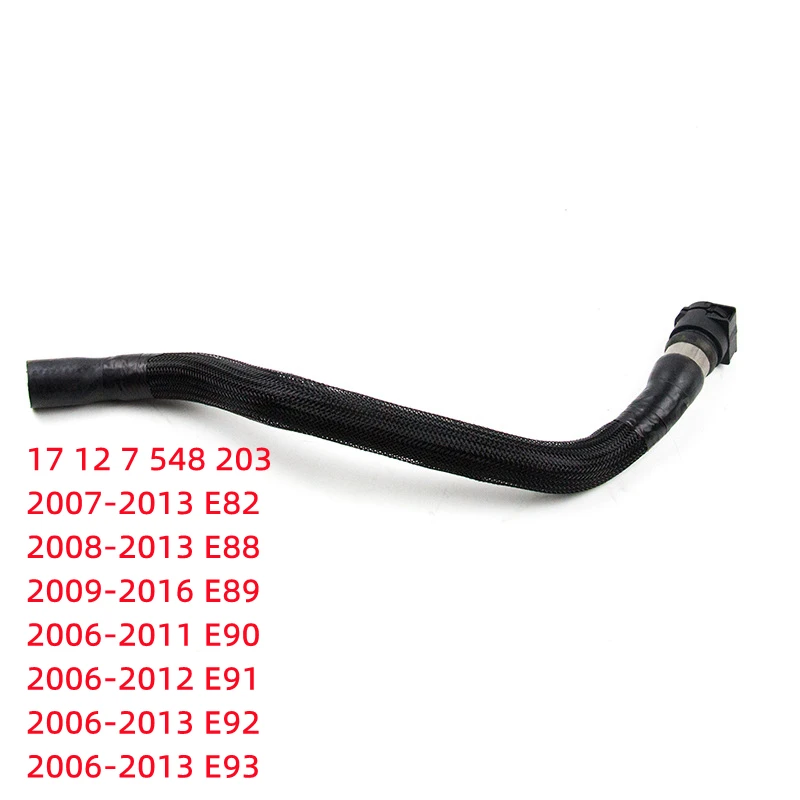 

Cooling System Rubber Hose Radiator Hoses For BMW E82 E88 E89 E90 E91 E92 E93 17127548203 17127564480