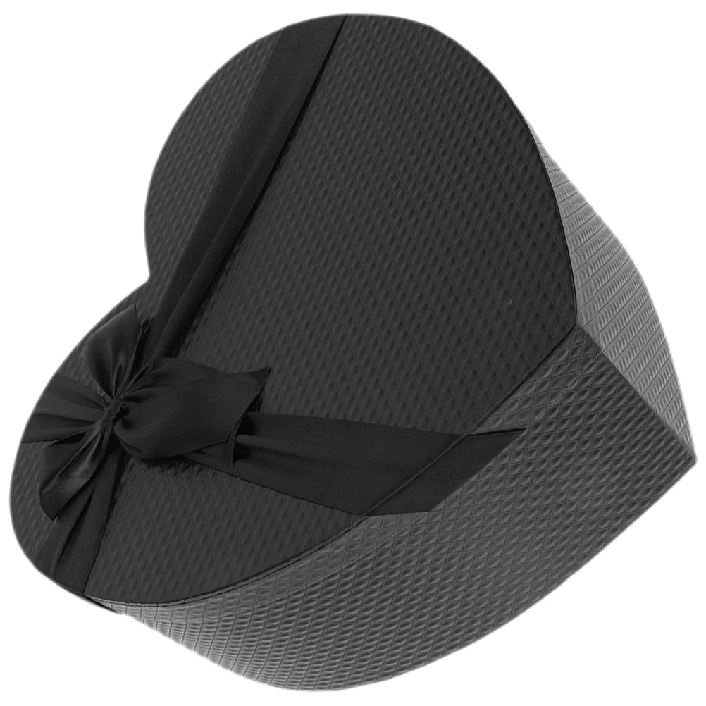 Крышка подарочной коробки в форме сердца Привлекательная упаковка для