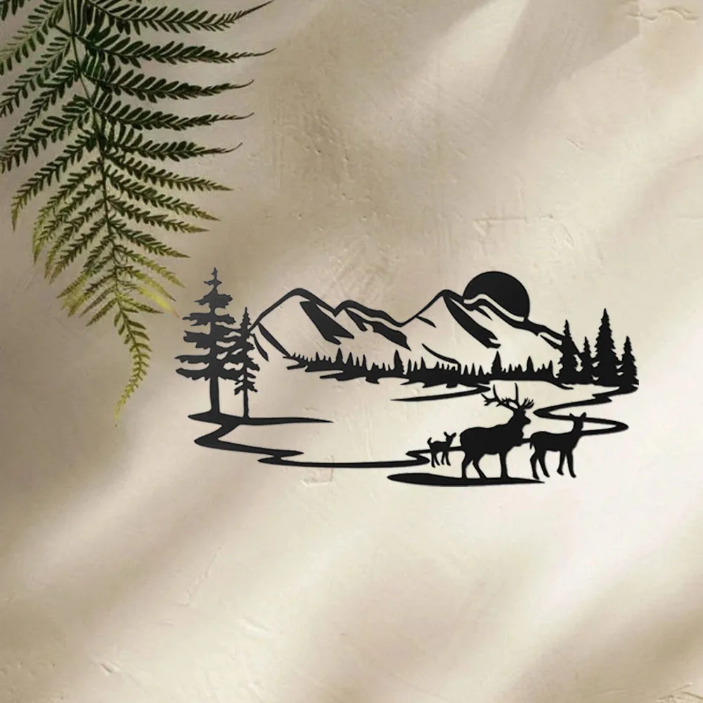 Украшение в виде оленя для дома: рустикальный Декор на стену 17 5 x дюймов украшение