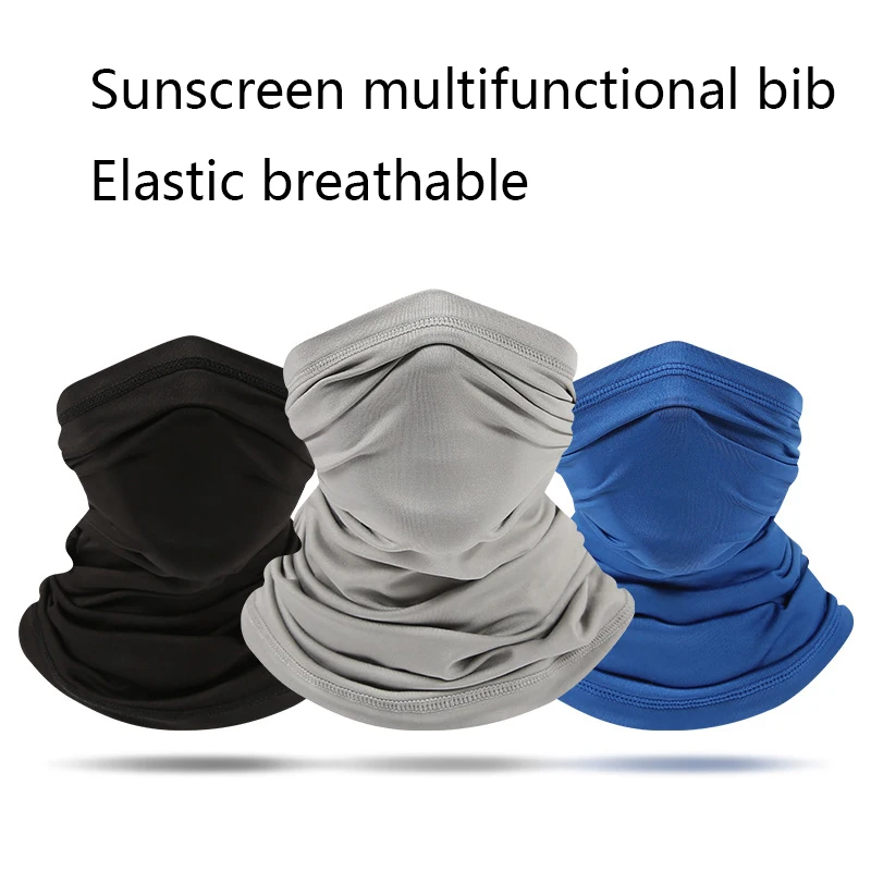 

Outdoor Riding Sunscreen Ice Silk Scarf Cycling Balaclava Mask Motorcycle Men's Women's Scarf head cover Camping scarf