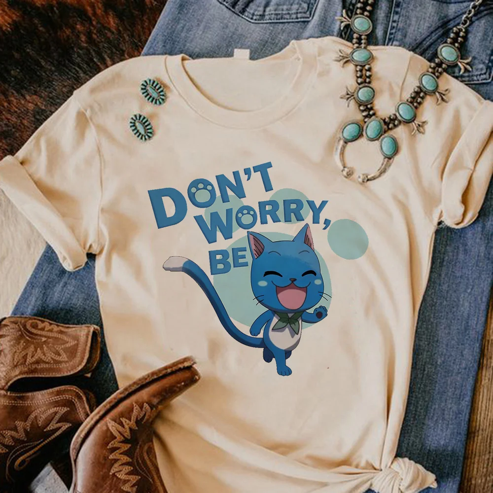 

Женская футболка с изображением Феи хвоста, графическая футболка в стиле Харадзюку, дизайнерская женская футболка