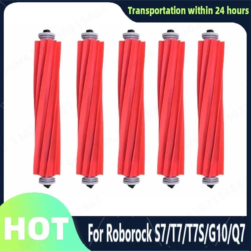 

For Xiaomi Roborock S7 Main brush Accessories Robot Vacuum Cleaner T7S Plus Q7 Floor Roller Brush Replacement clean Spare Parts