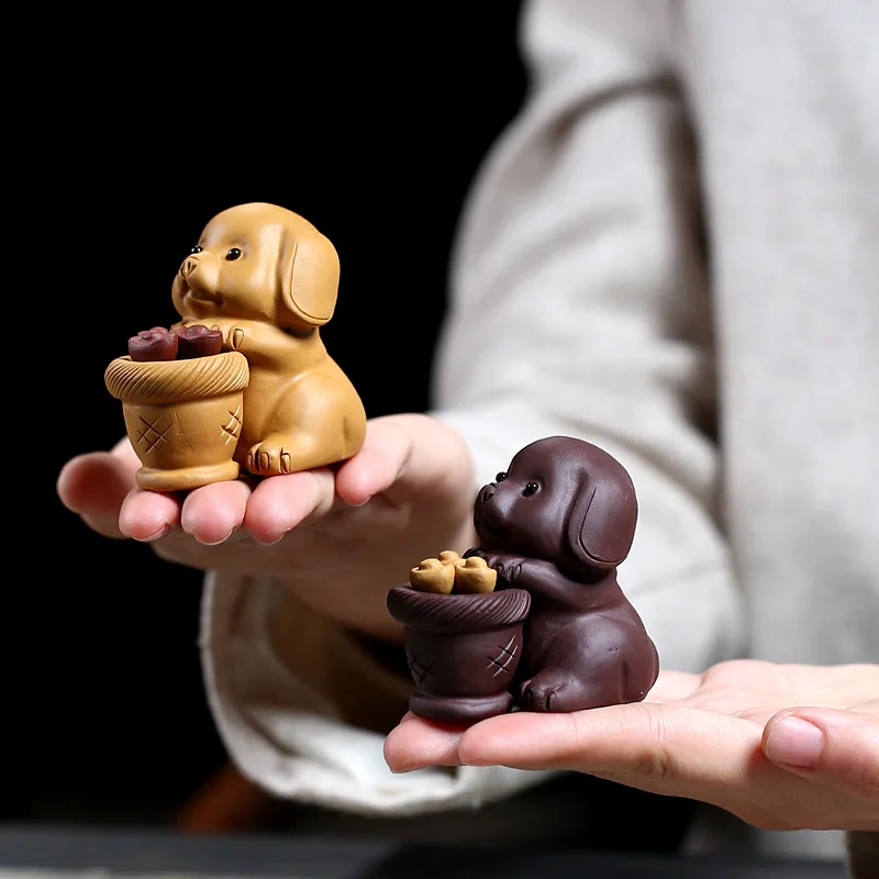 Исин Бутик ручной работы Пурпурный Песок Чай Домашнее животное Wangcai Китайский