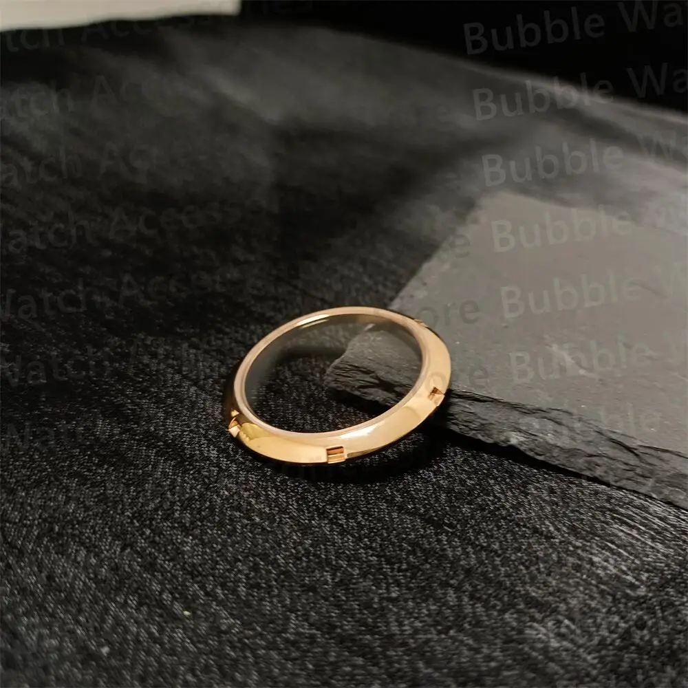 Mod Watch Parts Silver Black Rose Gold Sapphire Crystal Watch Back Cover For SKX007 SKX6105 NH35 NH36 Movement Watch