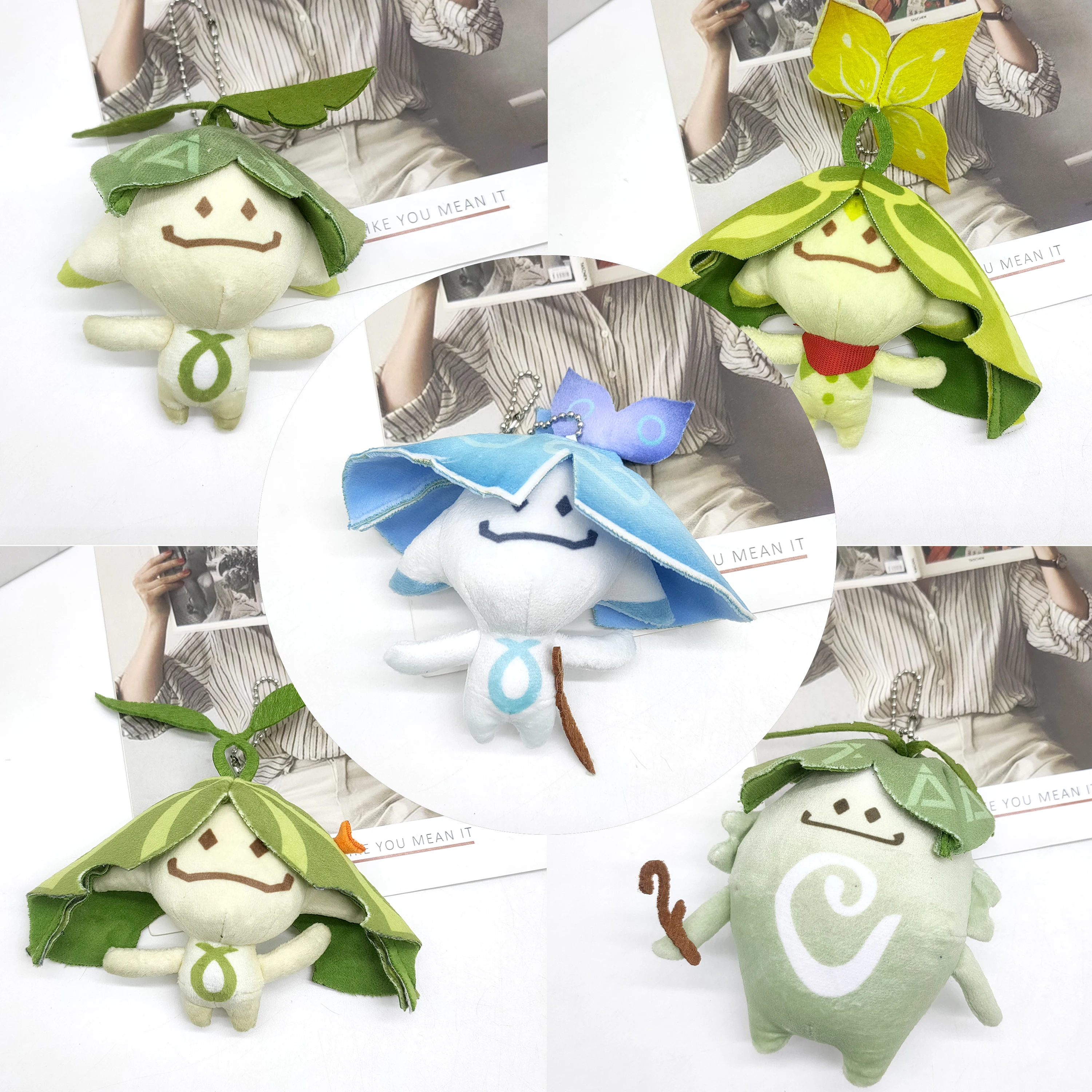 

Genshin Impact Aranyaka Aranara Plush Throw Plush Pillow Doll Toy Stuffed Plush Game Sumeru Elf