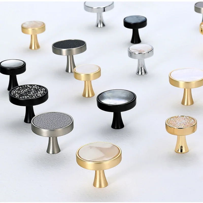 Элегантные дверные ручки и для шкафа кухонного мебельные из цинкового сплава