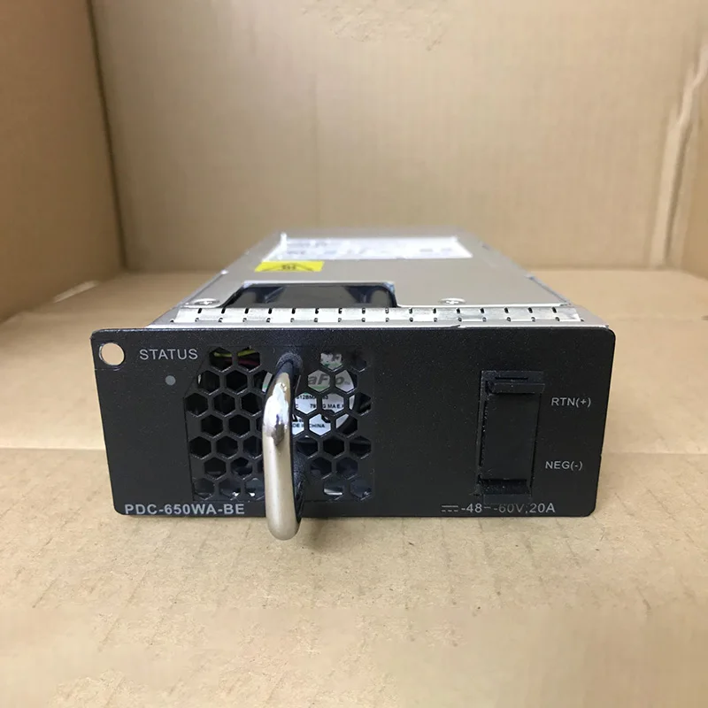 PDC-650WA-BE S6720 Series Switch 650W DC PoE Модуль питания 02270152 PDC-650WA-BE S6720 Series Switch 650W DC PoE Модуль питания 02270152