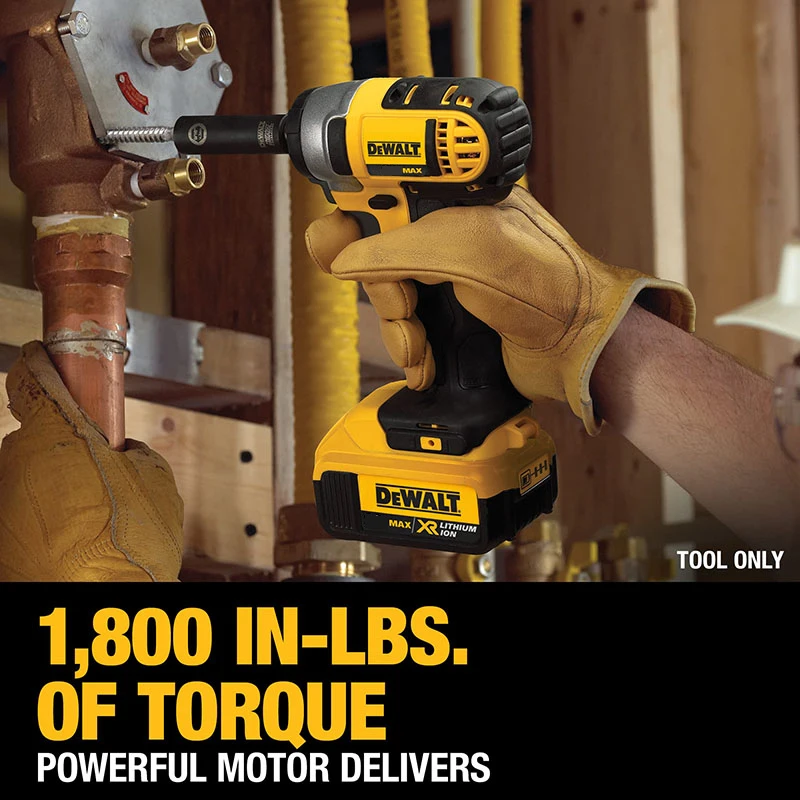DEWALT беспроводной ударный гайковерт DCF880 18 в литиевый 203N.m с высоким крутящим