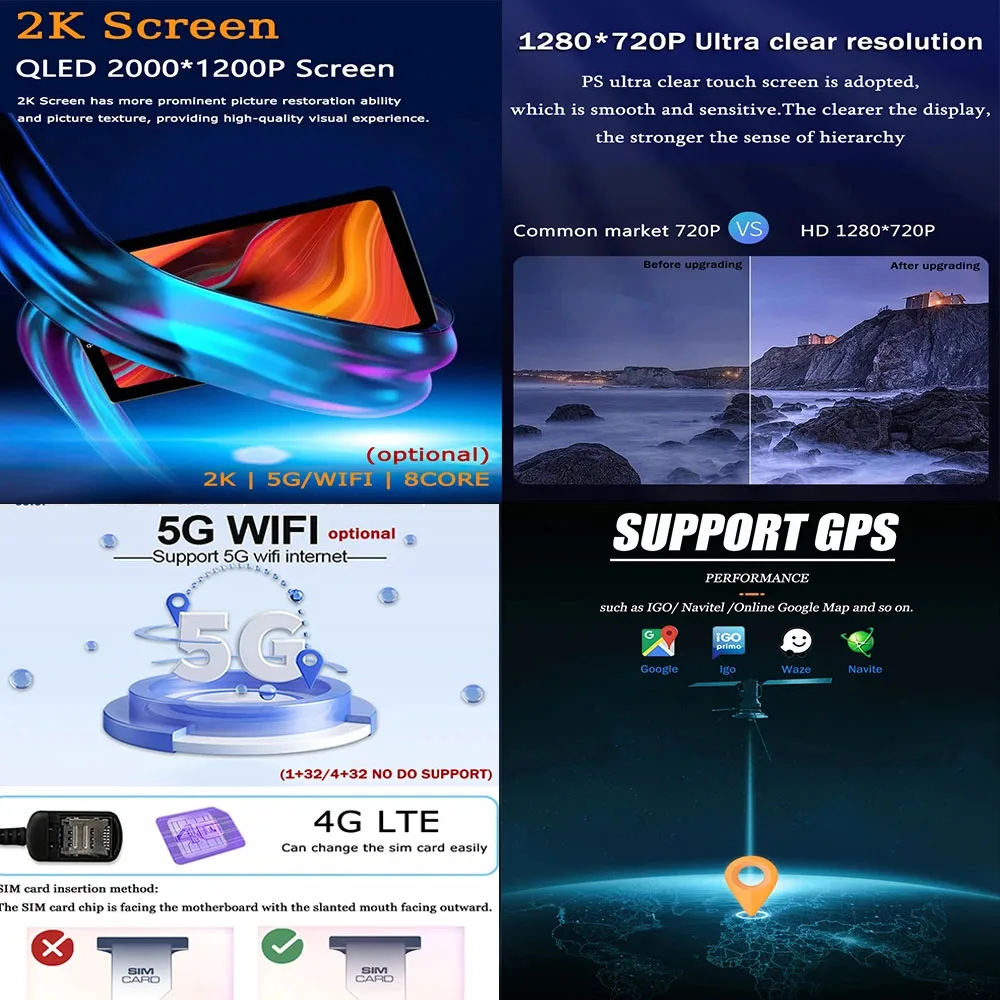 Автомагнитола для Fiat Stilo 2002-2010 Android 14 9 '' мультимедийный видеоплеер навигация