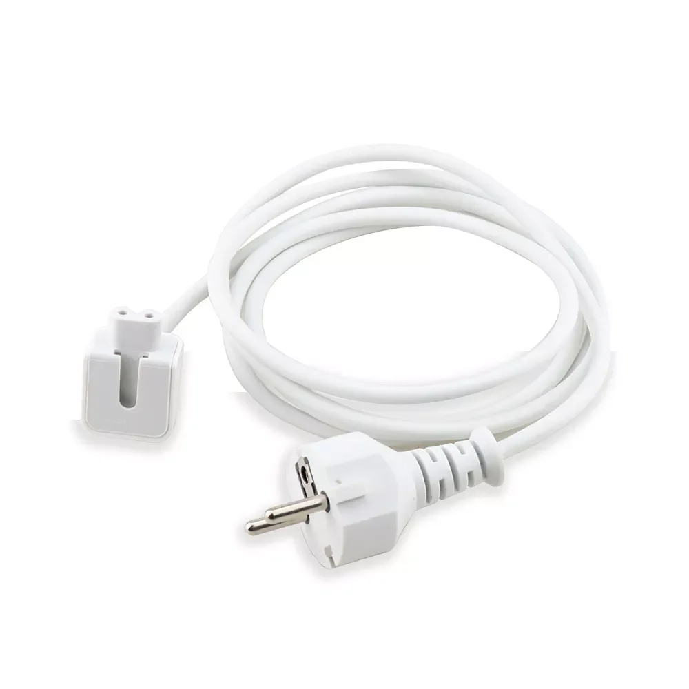 

High Quality 1pcs EU Plug Extension Cable Cord For MacBook Pro Air Charger Cable Power Cable Adapter
