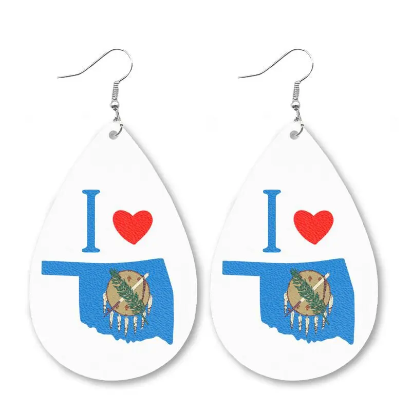 Оригинальные кожаные серьги в стиле вестерн 2024 европейская и американская мода