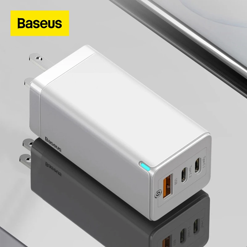 

Baseus 65W GaN зарядное устройство USB быстрое зарядное устройство QC 4,0 PD3.0 для iPhone 12 11 Samsung Huawei Xiaomi зарядное устройство Тип c быстрое зарядное устрой...