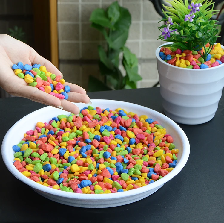 

500g White Stone Hydroponic Fish Tank and Flower Pot Decorative Sand Succulent Plant Decorative Material Ornamental Stone