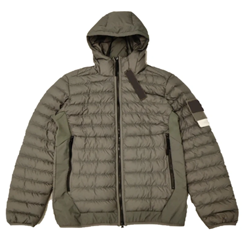 Autumn Winter Fashion Ultra Light Duck Down Jacket Mens Korean Streetwear Feather Coat Hooded Down Jackets Warm Men Clothes