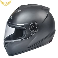 full face motorcycle helmet anti fog hd visor solid color race riding jet 4 seasons warm helmet for youth men women