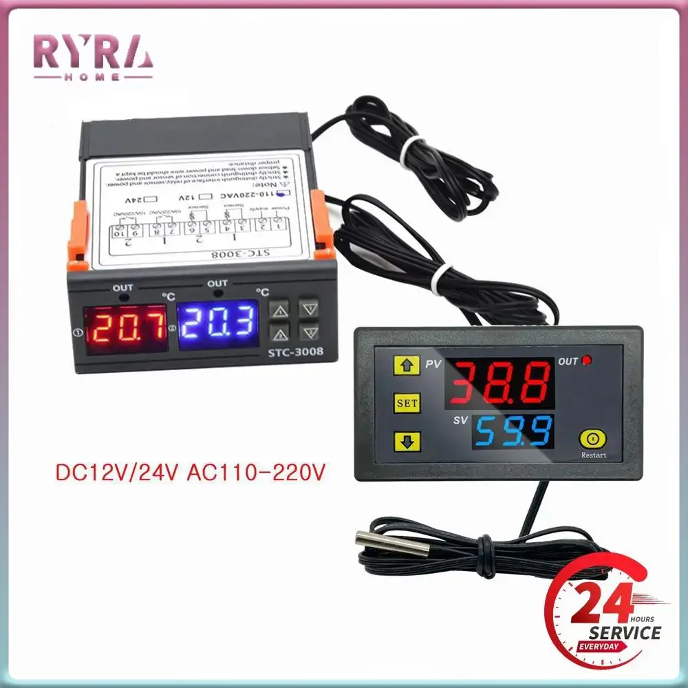 Цифровой мини-регулятор температуры 12 В 24 110-220