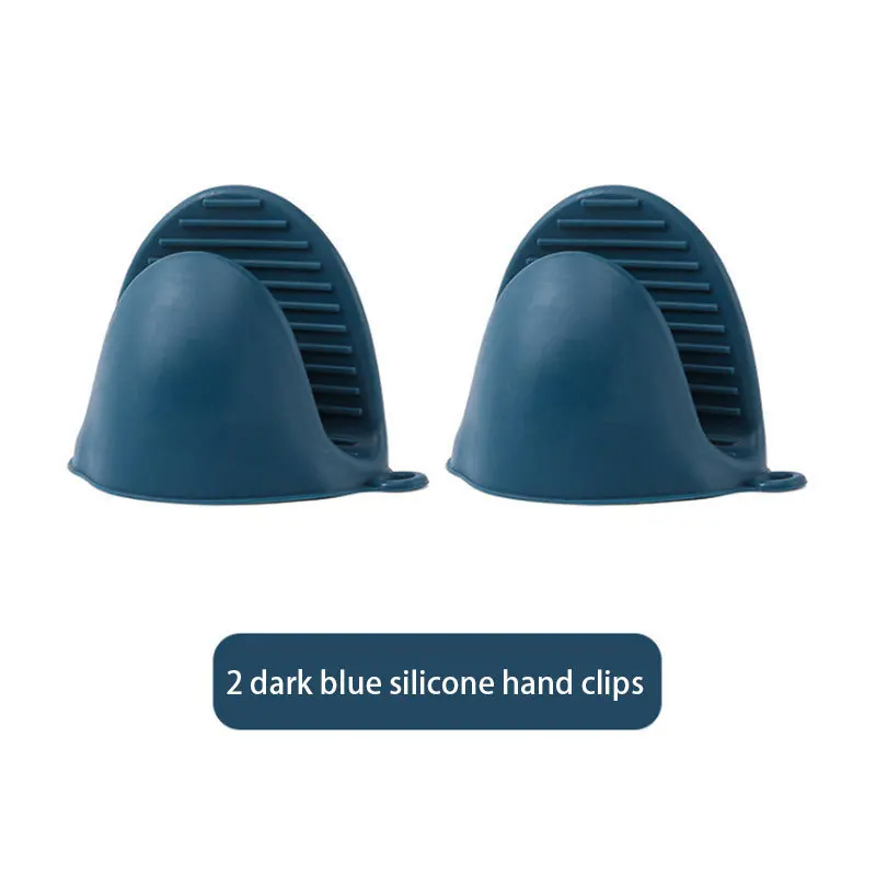 

Silicone anti-scalding heat insulation baking microwave kitchen casserole cooking thickened heat-resistant glove handbag
