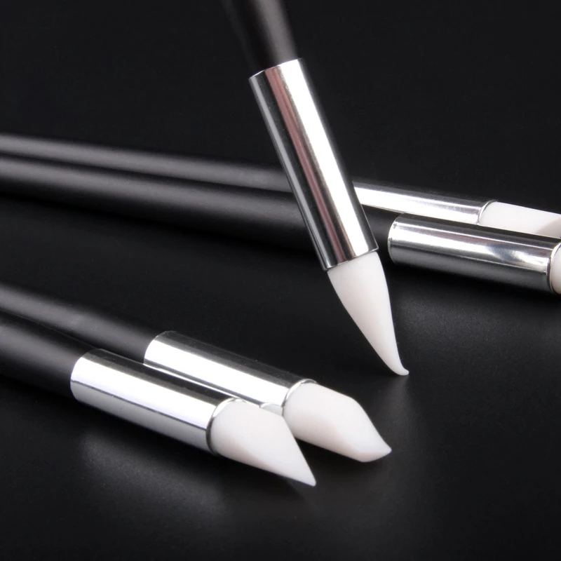 

Шпон, цементный фарфор, кисти, силиконовая кисть, ручка 5 шт./компл., белый