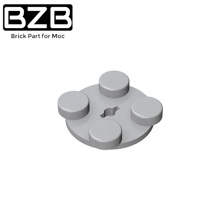 

10Pcs BZB BuildMOC 3679 Turntable 2 x 2 Plate - Top High-tech Compatible Bricks Edu Puzzle DIY Toys Building Blocks Kid Gifts