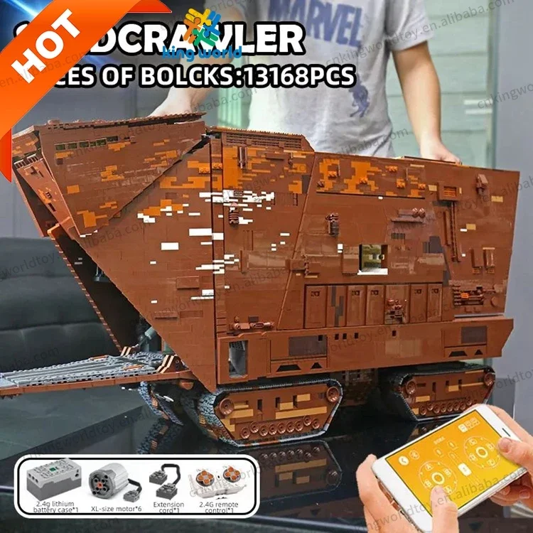 Радиоуправляемая песчаная гусеничная Модель Mold King 21009 с дистанционным