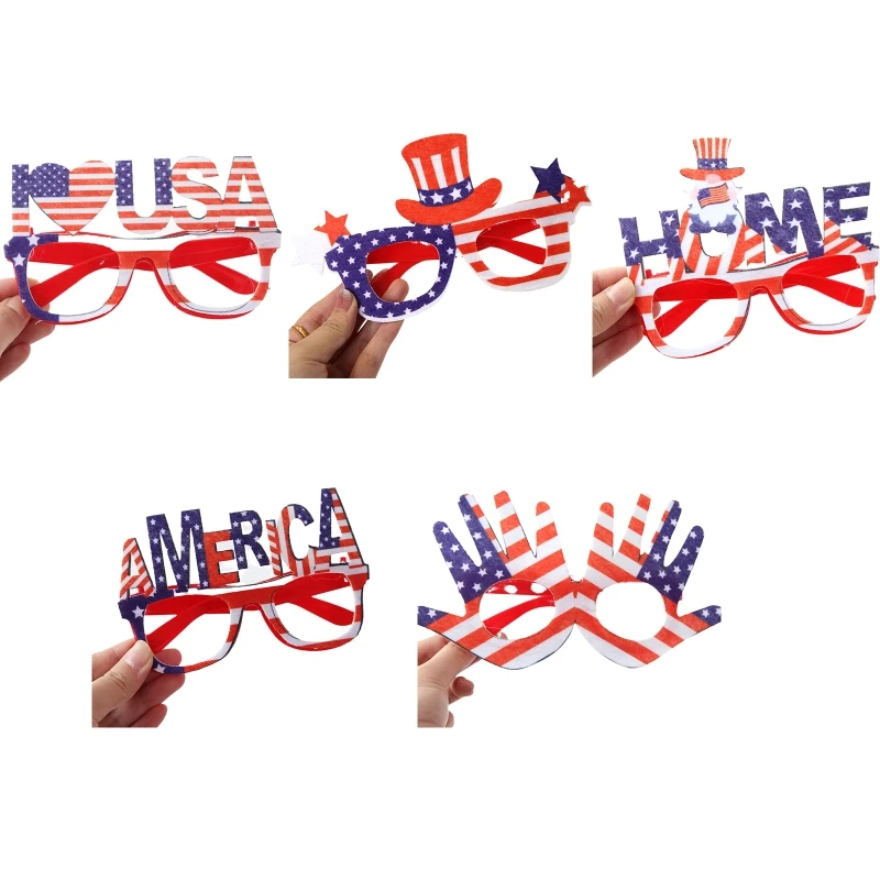 

Patriotic Party Glasses 4th Of July Glasses Adult American Flag Glasses Party