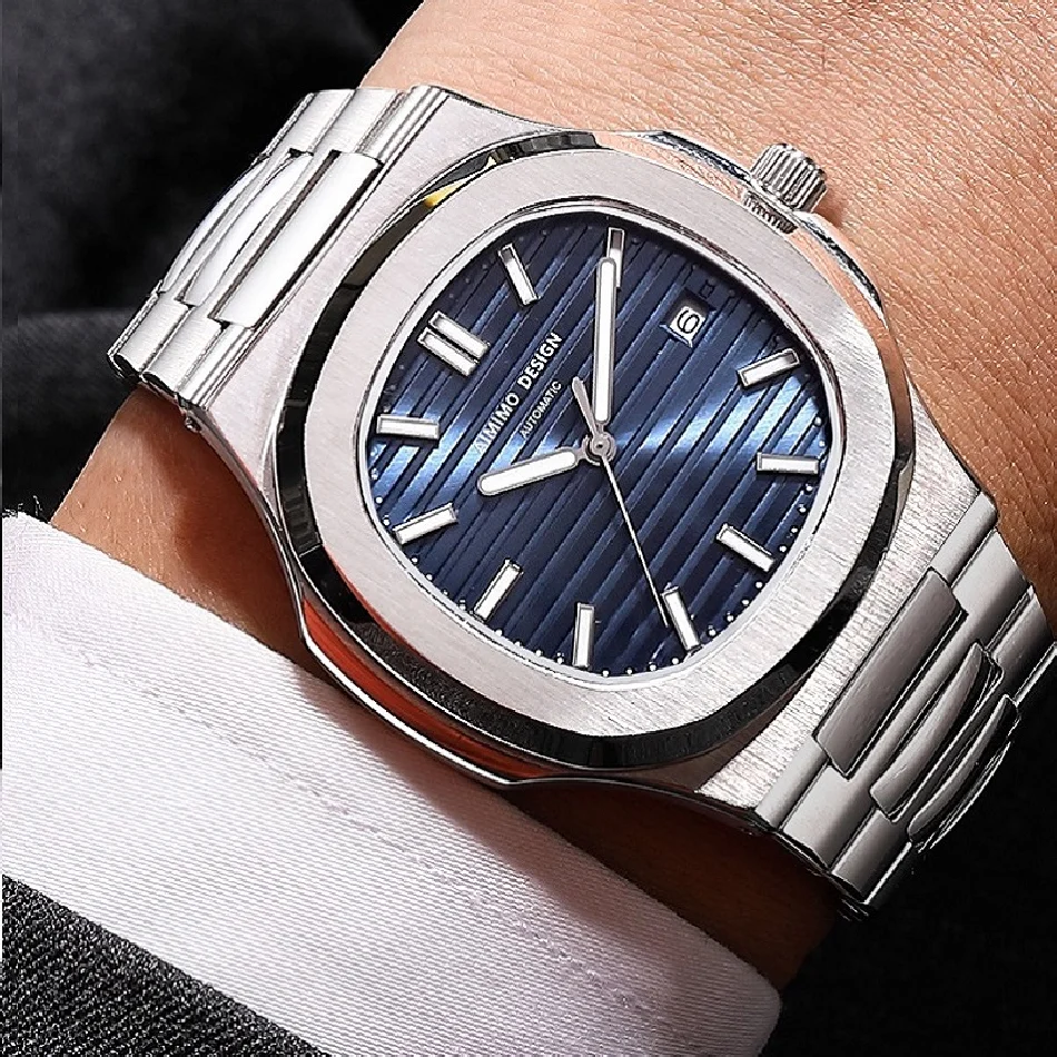 

Japan MIYOTA 8215 Movt Men`s watch Sapphire Glass Mechanical Automatic Wristwatches Men Diver Watch 100M Clock Relogio Masculino