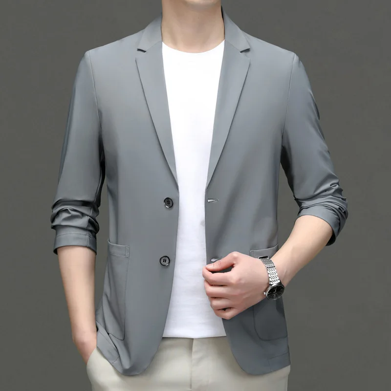 

2760-R-Suit suit men Korean version slim-fit top coat Best man groom marriage business professional dress suit small suit man