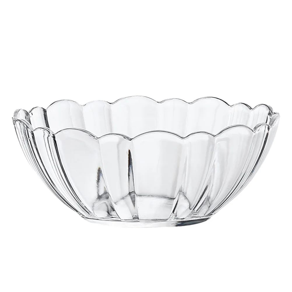 

Salad Bowl Lotus-shaped Plastic Rice Party Fruit Creative Breakfast PC Acrylic Household Mixing Bowls