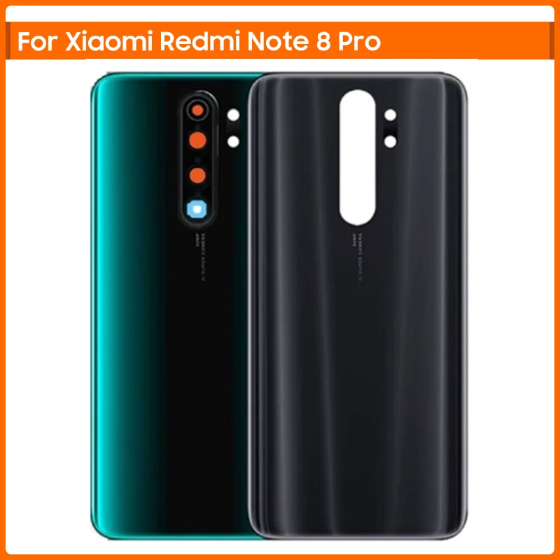 

For Xiaomi Redmi Note 8 Pro Battery Cover Rear Glass Battery Door Note 8 Housing Replacement Parts For Redmi Note 8 Back Cover