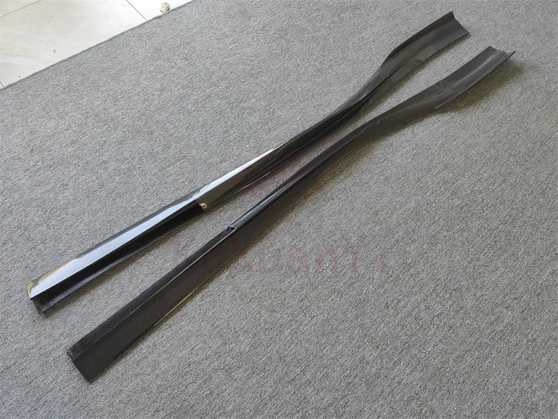 Используется для Ferrari F8 Spider Body Kit боковая юбка из углеродного волокна