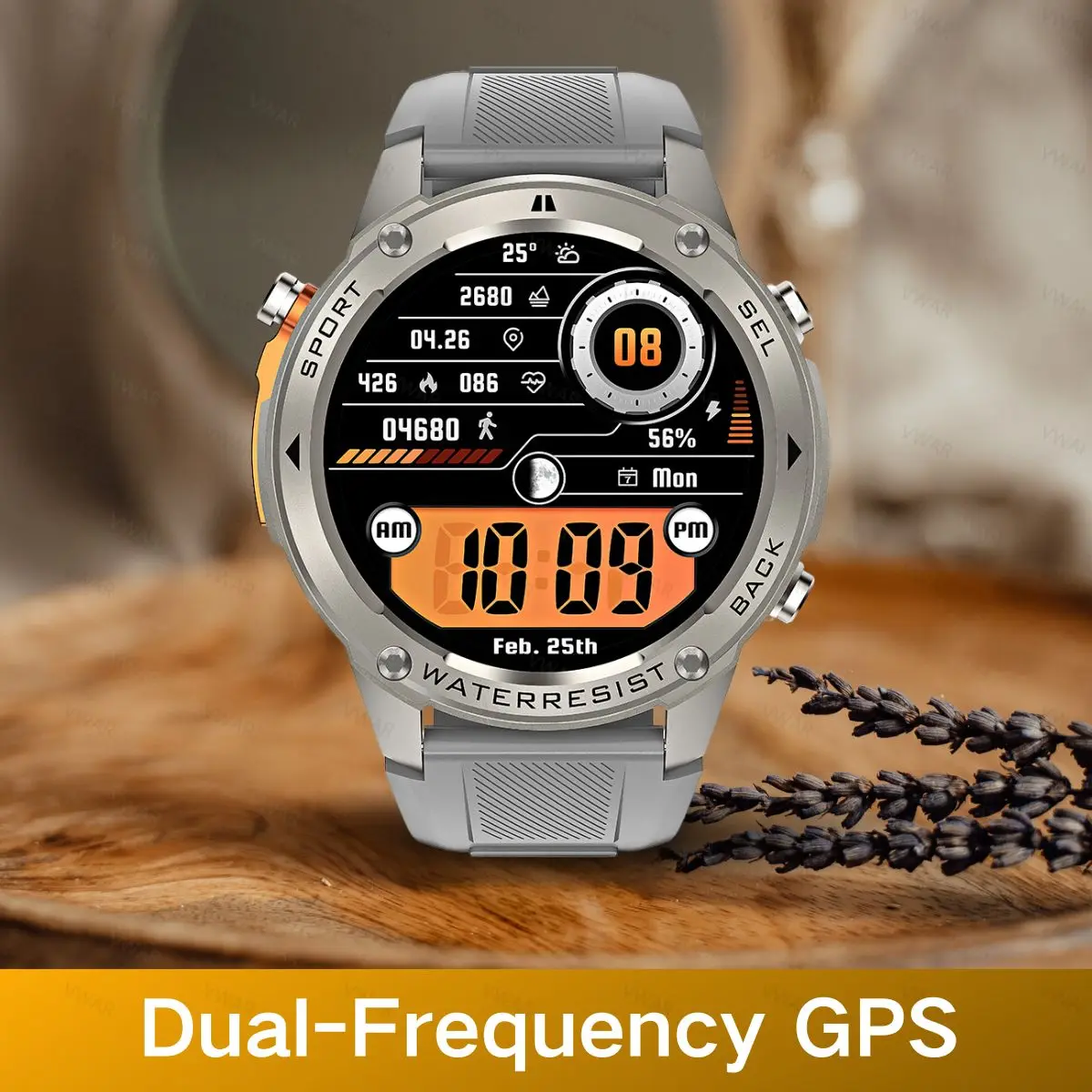 2025 НОВЫЕ Ультра GPS Смарт-часы Встроенный компас Барометрический высотомер
