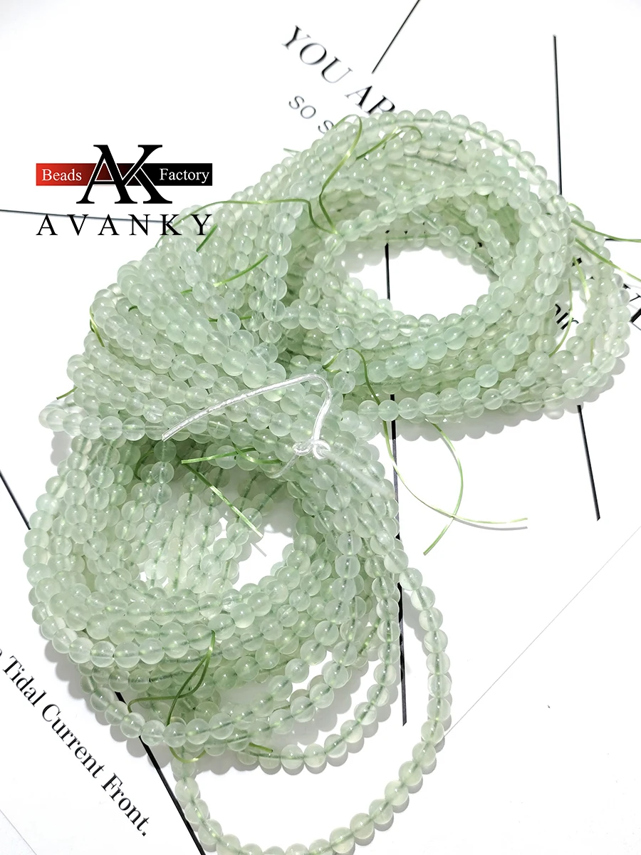 3A Natural Grape Stone Crystal Three Laps Necklace For Women Girl Birthday Gift Fresh Bracelets Fashion Jewelry 5-7mm