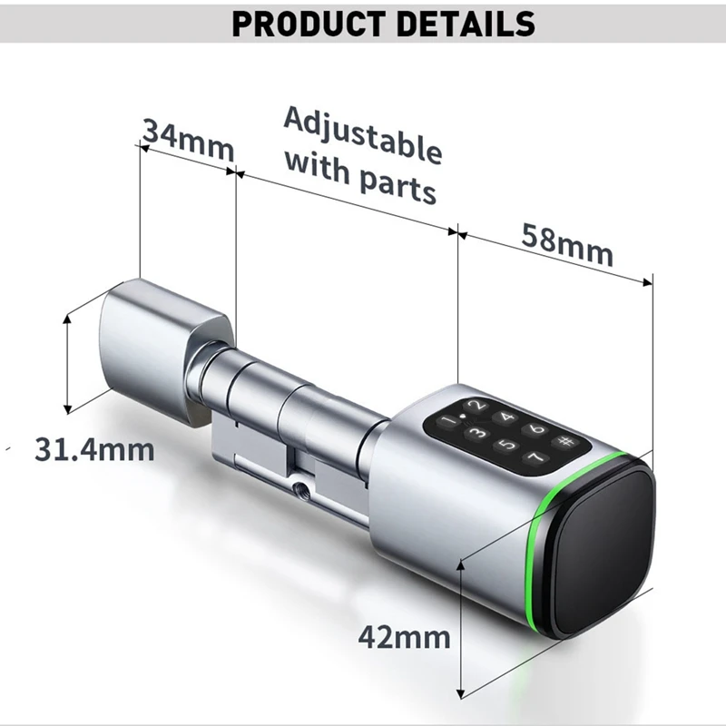 Карта с паролем интеллектуальный замок приложение Tongtong Bluetooth разблокировка