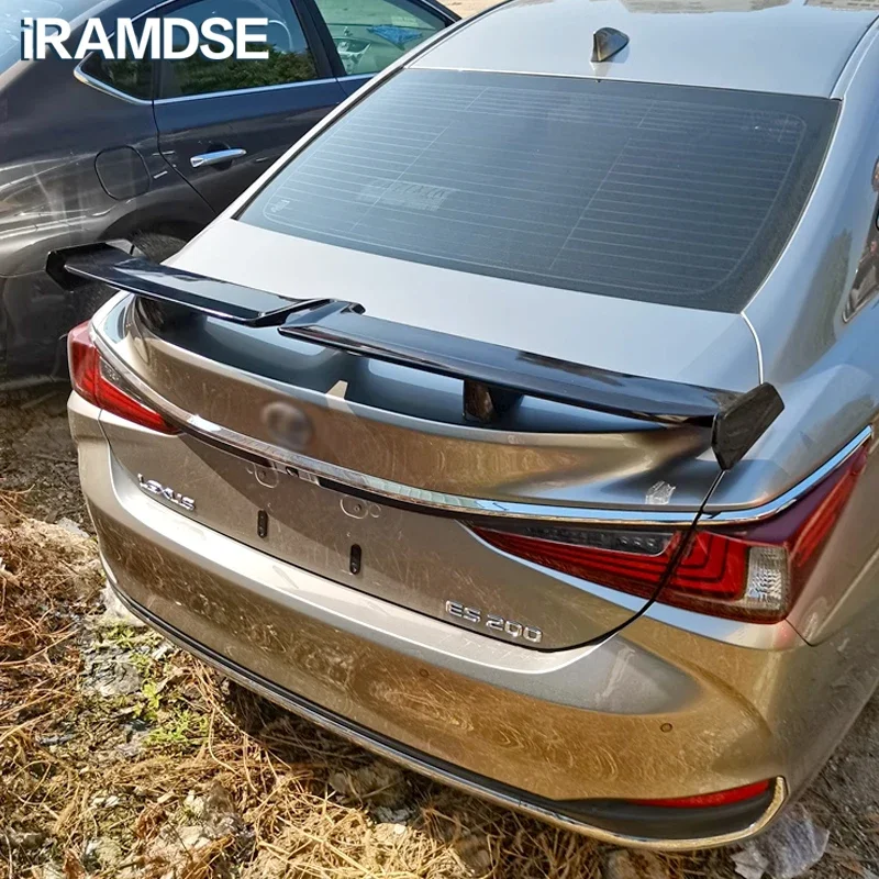 Заднее крыло для Lexus ES спойлер 200 250 260 2018 до 2023 тип W ABS Материал черный хвост