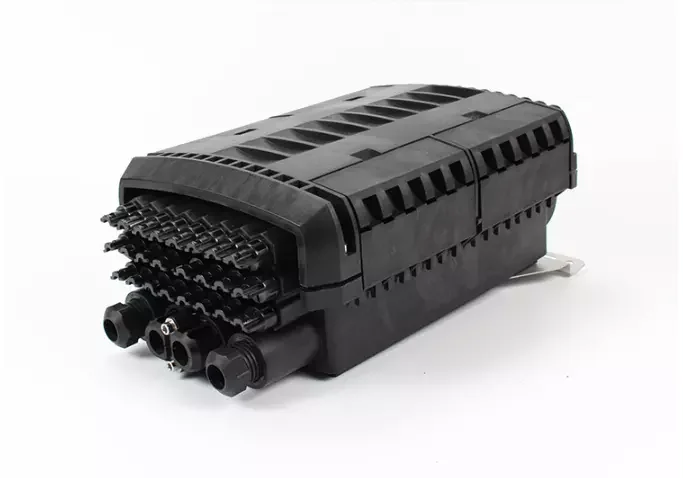 Outdoor FTTH Nap IP68 Black 24 Port Fiber Distribution Closure(OFDC) Manufacturing