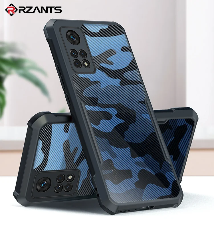 

Rzants For Xiaomi Redmi Note 11 11S Global Version 4G Case Hard Camouflage Cover Flexible TPU Frame Bumper