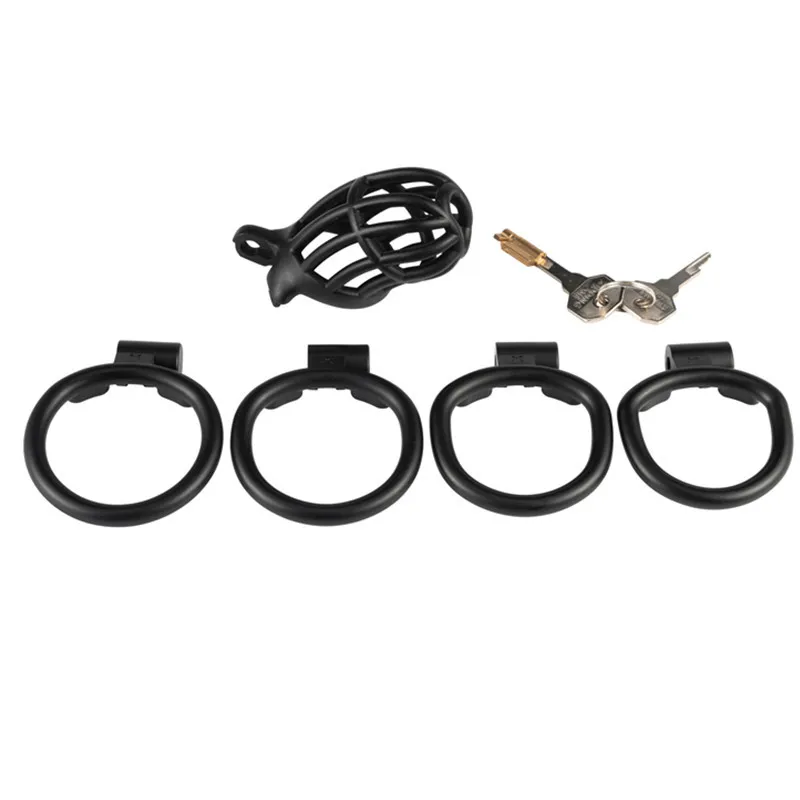 Распродажа Кобра клетка на пенис Мужская верности устройство с 4 размерами