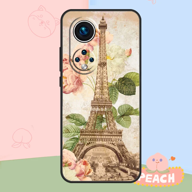 Чехол Париж Эйфелева башня для Honor Magic 7 Pro 5 6 Lite 200 50 70 90 X9b X9a X8a X8 X9 X8b X9c Cover
