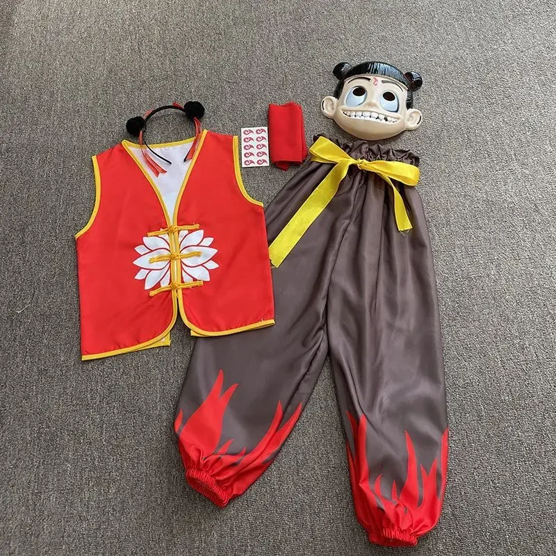 Костюм Не Zha для косплея детский полиэстер REEMONDE