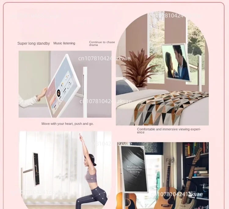 Новые мобильные интеллектуальные 27-дюймовые телевизоры с плоским экраном в 2024