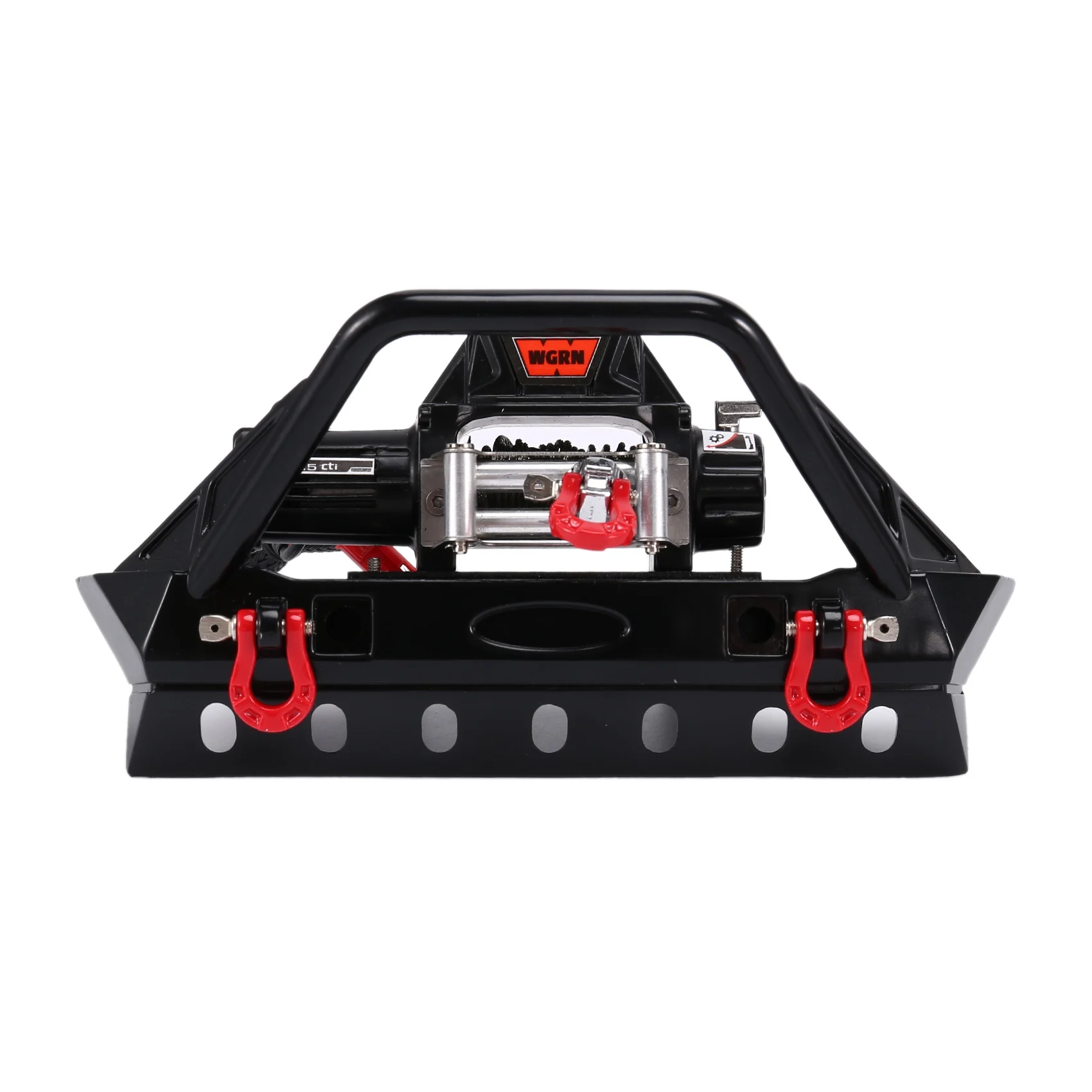 

Передний бампер с светодиодный & Winch для Axial SCX10 SCX10 II III Traxxas светильник TRX4 1/10 обновленные детали для радиоуправляемого гусеничного автомобил...