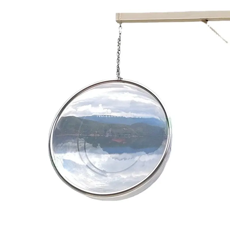 

Outdoor transparent hanging chair net red swing ball hanging semi-circular ball balcony bubble chair swing patio furniture