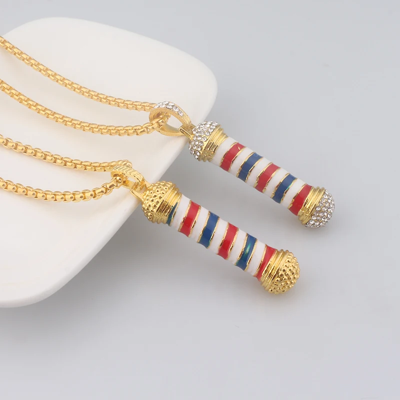 Модное 3D геометрическое ожерелье с подвеской унисекс ювелирные изделия из