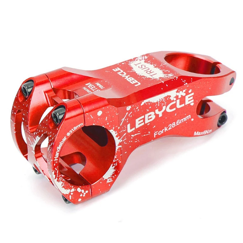 

Lebycle Bicycle Stem Aluminum Alloy Riser Racing Bike 32Mm/31.8Mm CNC Bicycle Handle Stem MTB Bicycle Parts