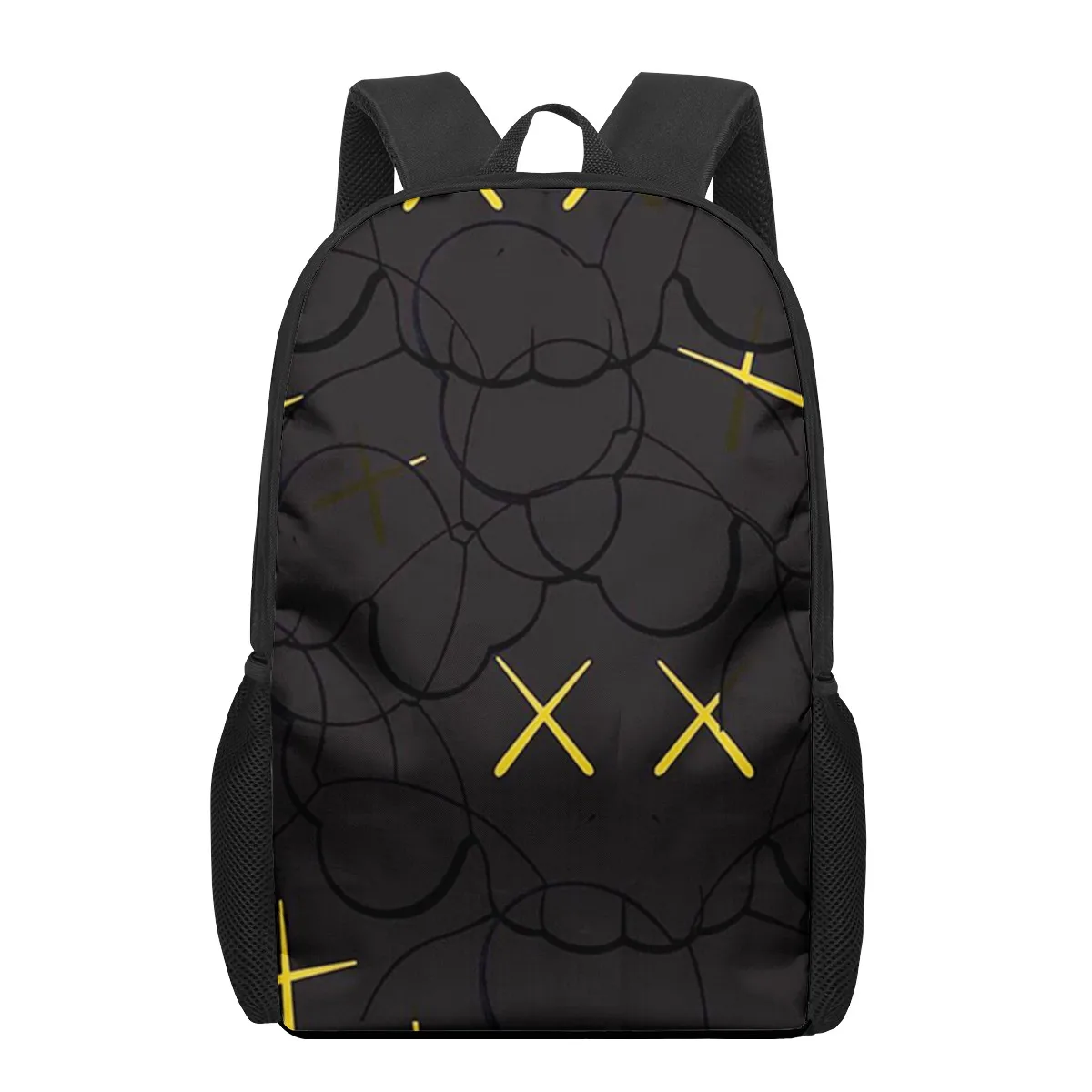 trend brand kaw painting 3D Pattern School Bag for Children Girls Boys Casual Book Bags Kids Backpack Boys Girls Schoolbags Bagp