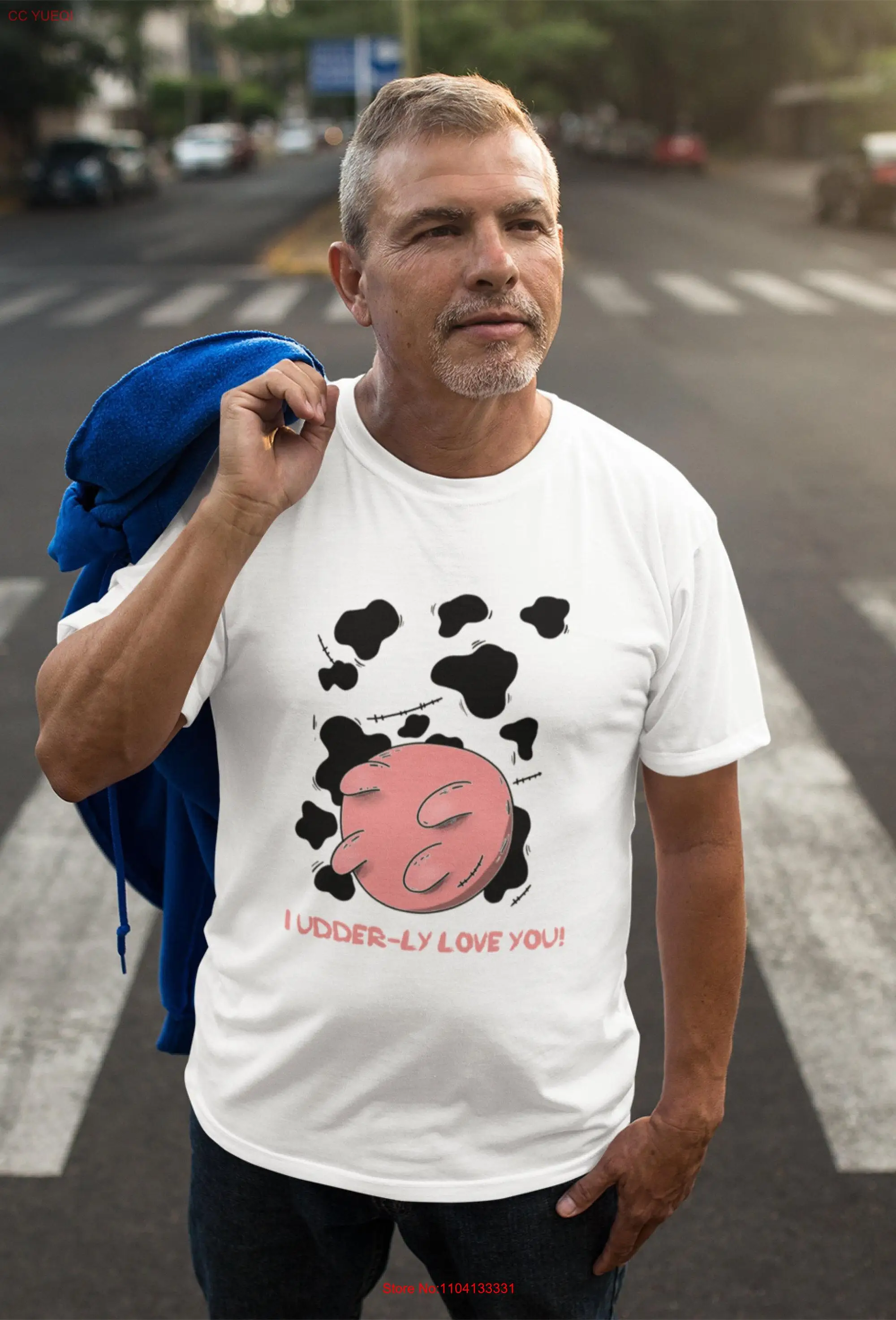 Футболка с костюмом коровы на ферме без ударных любовных подарков универсальная