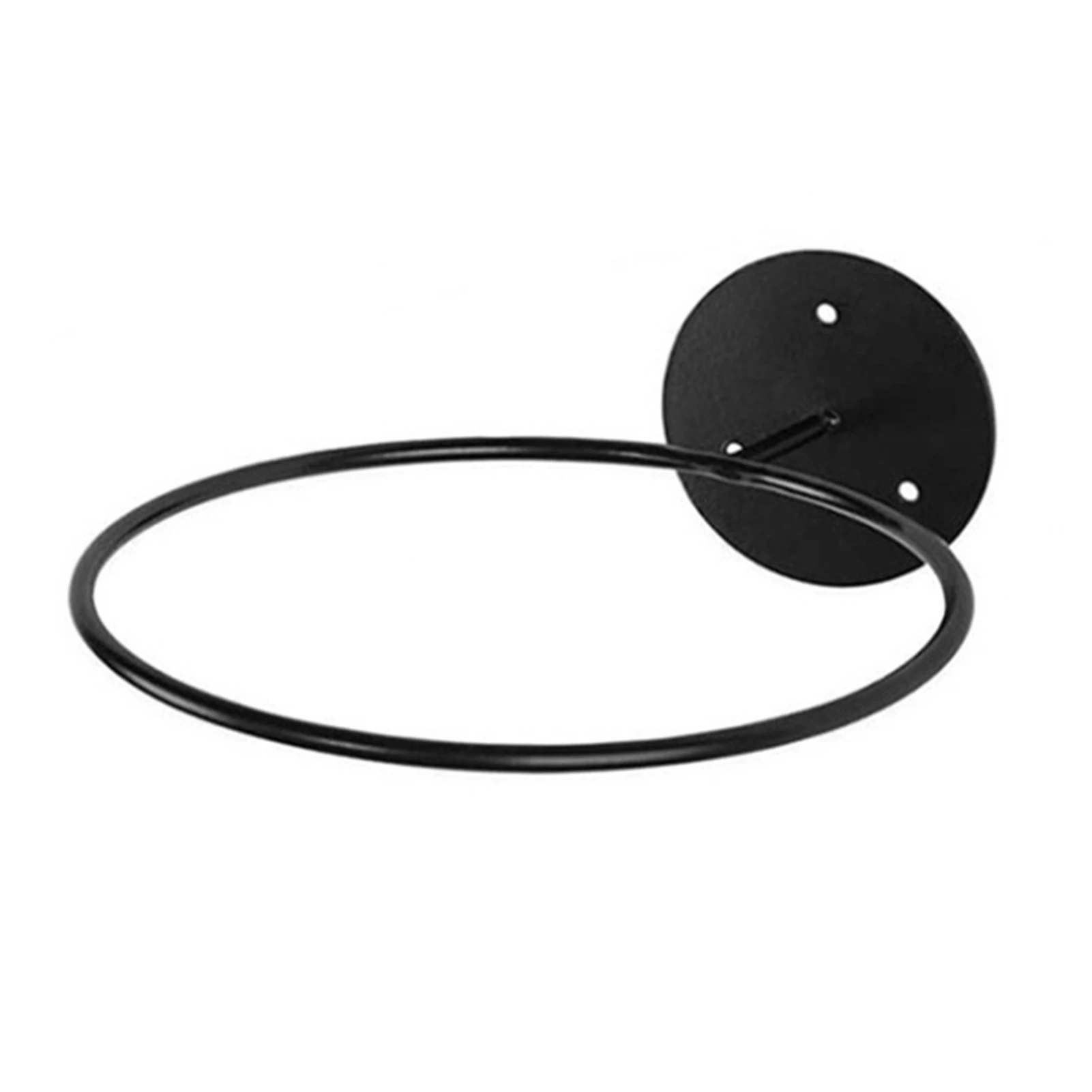 

Wall Mounted Ball Storage Display Rack Universal Ball Rack Metal Ball Holder Black/White for Basketball Football Volleyball